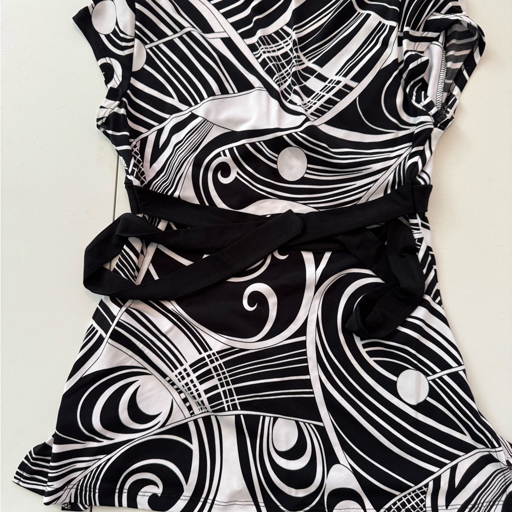 Black and White Tank Top